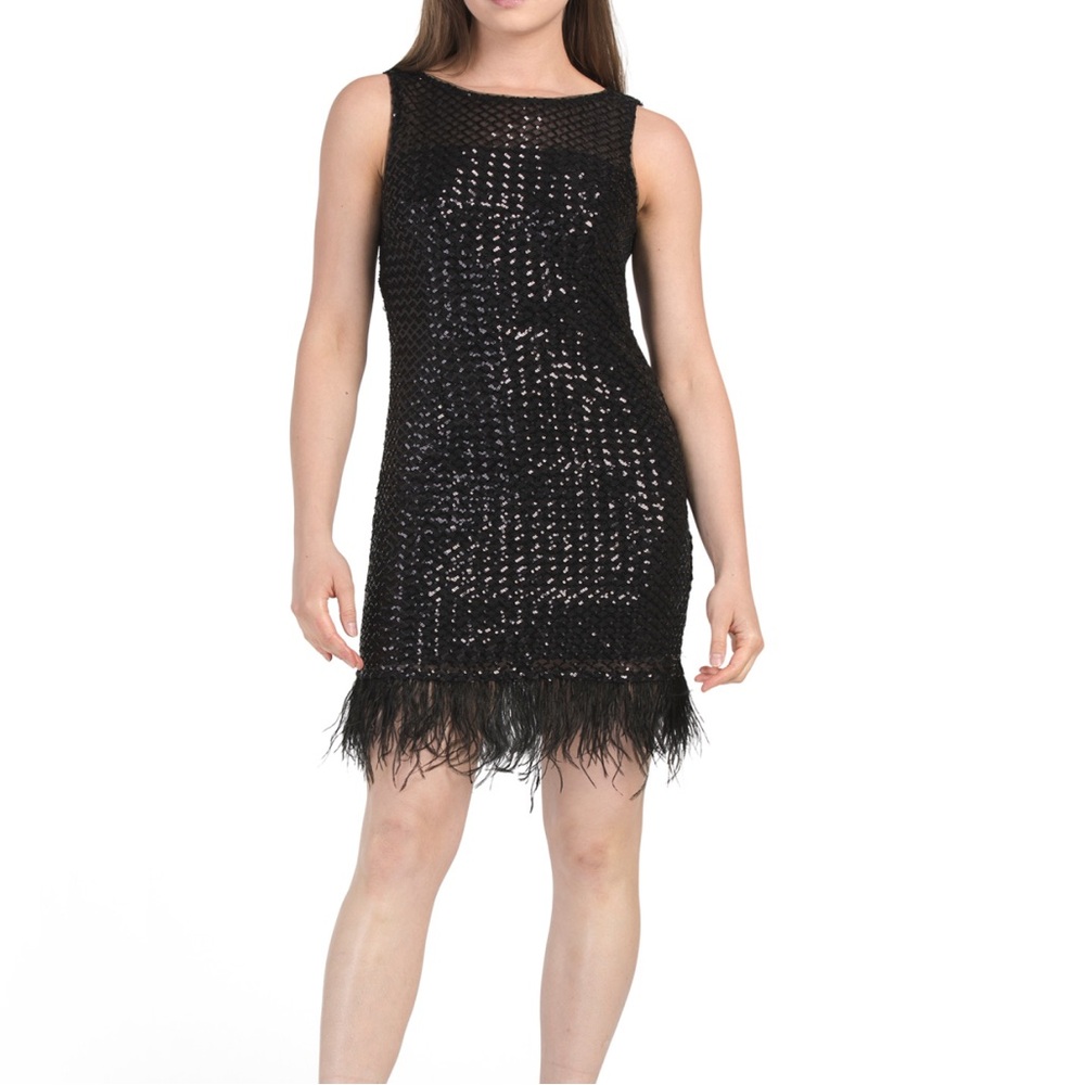 Elegant Black Sleeveless Dress